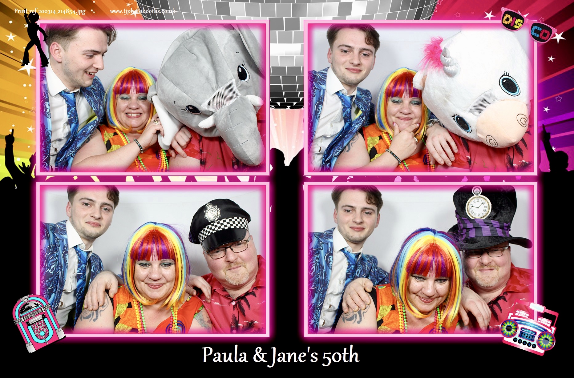 Paula & Jane's 50th | View more photos from the event at gallery.tjphotobooths.co.uk/u/TJPhotobooths/Paula-Janes-50th